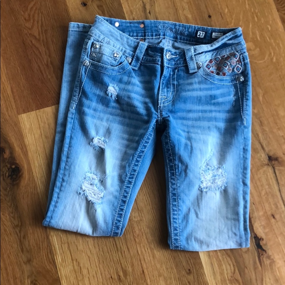 Miss Me Signature Skinny Jeans